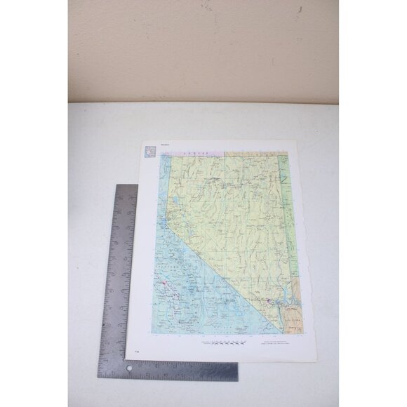 Nebraska Nevada Cosmopolitan Atlas Map Vintage 92103 - Picture 3 of 5